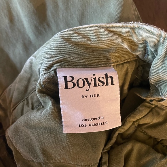 Boyish Green Cargo Pants - Picture 3 of 4